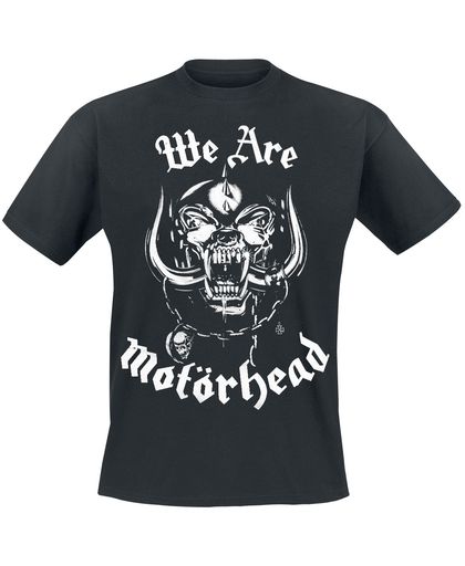 Motörhead We Are Motörhead T-shirt zwart