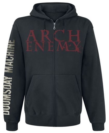 Arch Enemy Doomsday machine Vest met capuchon zwart