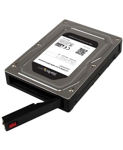 StarTech.com 2,5 naar 3,5 inch aluminium SATA-harde-schijfadapterbehuizing met SSD / HDD-hoogte van max. 12,5 mm