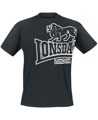 Lonsdale London Langsett T-shirt zwart