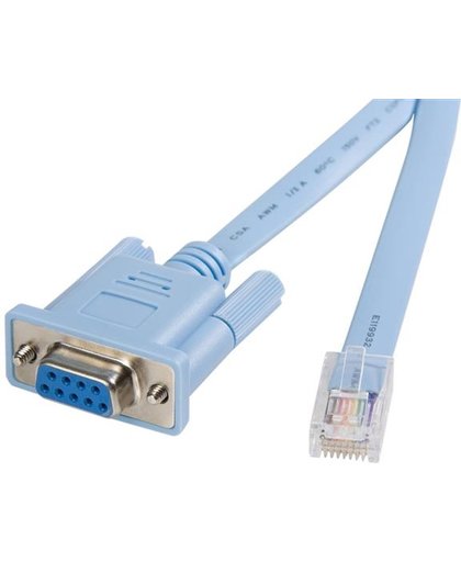 StarTech.com 1,8 m RJ45 naar DB9 Cisco consolebeheerrouterkabel M/F netwerkkabel