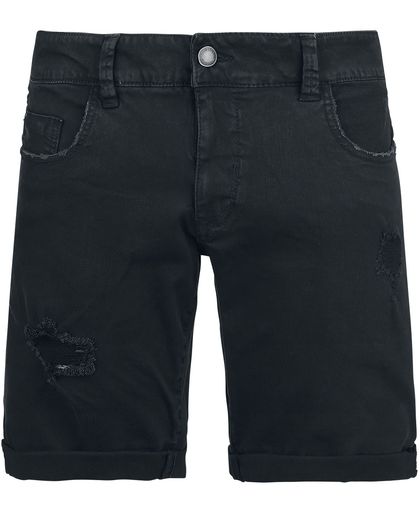Shine Original Wardell - Regular Shorts Jeans (kort) zwart