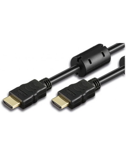 Techly 1m HDMI 1m HDMI HDMI Zwart HDMI kabel
