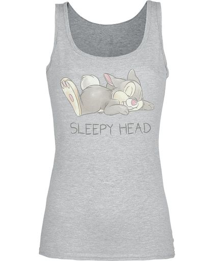 Bambi Thumper - Sleepy Head Girls top grijs gemêleerd