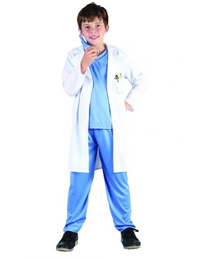 Dokter kostuum voor jongens - Verkleedkleding - 140/152