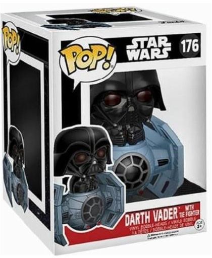 Star Wars Darth Vader With Tie Fighter Vinylfiguur 176 Verzamelfiguur standaard