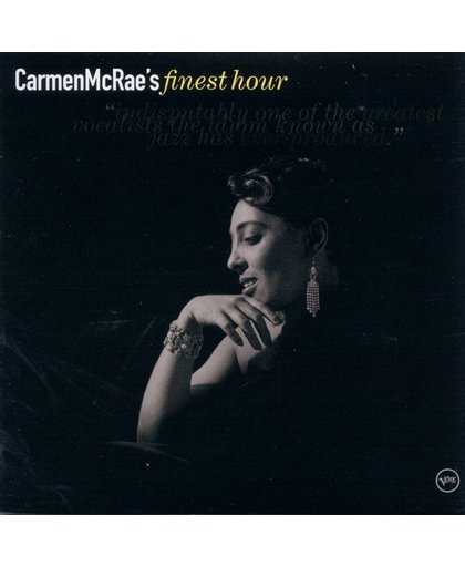 Carmen McRae's Finest Hour