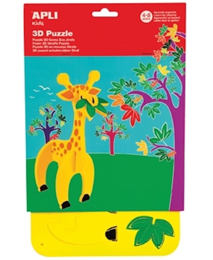 Apli Schuimrubber puzzel giraf