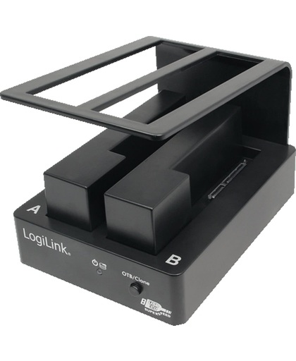 LogiLink QP0010 Zwart notebook dock & poortreplicator