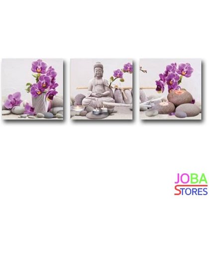 Diamond Painting "JobaStores®" Buddha Orchidee - volledig - 150x50cm