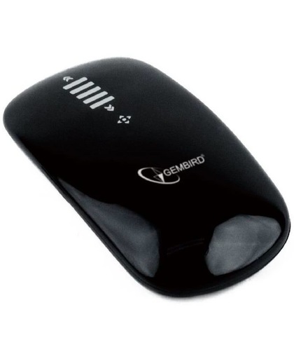 Gembird MUS-PTU-001 USB Optisch 1000DPI Ambidextrous Zwart muis