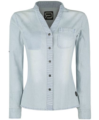 R.E.D. by EMP Up The Wall Girls blouse blauw