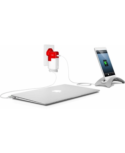 Twelve South PlugBug World All-in-one MacBook global power adapter + 2.1 amp USB Charger
