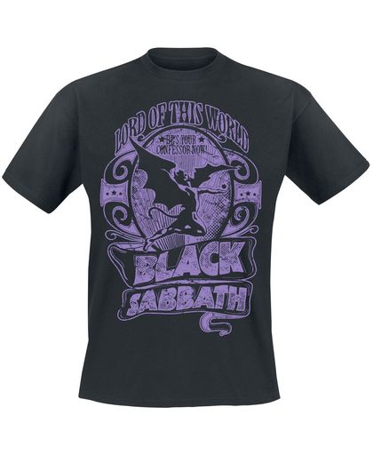Black Sabbath Lord Of This World T-shirt zwart