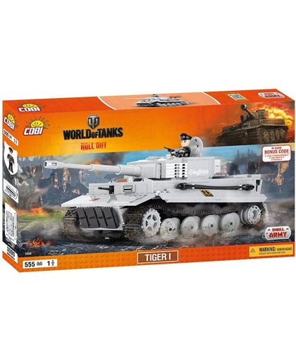 Cobi - Small Army World of Tanks - TIGER I - PZKPFW VI TIGER AUSF. E (3000)