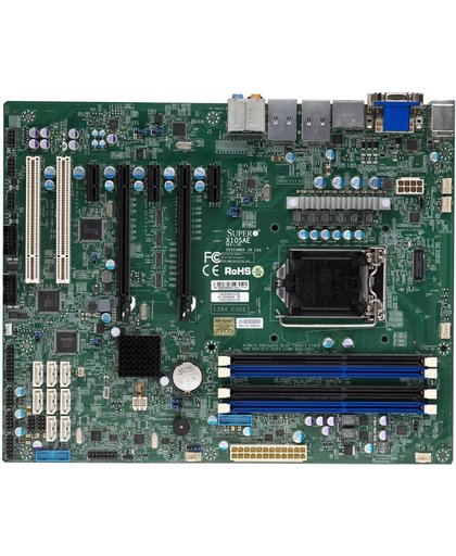 Supermicro X10SAE server-/werkstationmoederbord LGA 1150 (Socket H3) Intel® C226 ATX