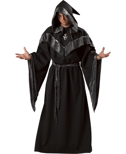 Donkere tovenaar kostuum voor heren - Premium  - Verkleedkleding - Medium