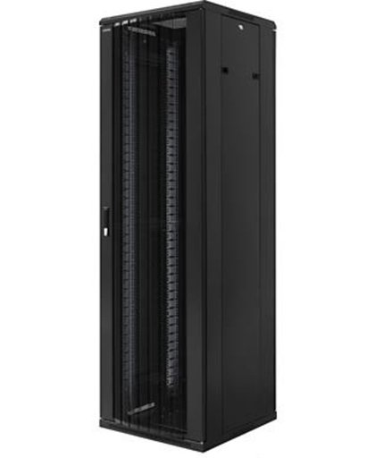 22U, 19" Serverkast met stalen geperforeerde deuren (BxDxH) 600x600x1200mm