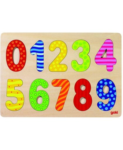 Goki 0-9 getallen puzzel 10-delig