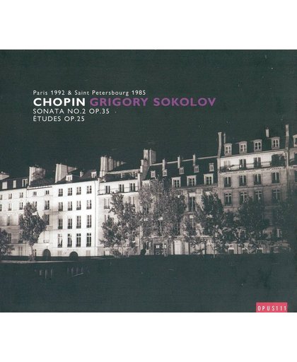 Chopin: Sonate No. 2 Op 35 "Marche Funebre"; 12 Etudes Op 25
