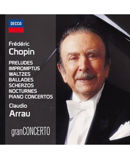 Chopin: Preludes; Impromptus; Waltzes; Ballades; Scherzo; Nocturnes; Piano Concertos