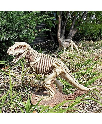 Design Toscano T-Rex dinosaurus skelet Tyranosaurus Rex - 36,5 cm hoog