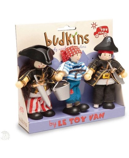 Le Toy Van Poppenhuispoppen Budkins Piratenset