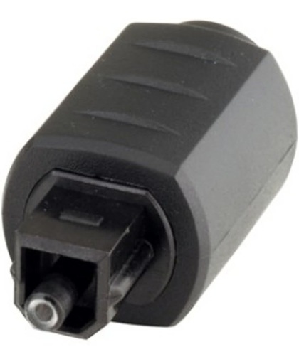 Alcasa GCT-1200 Toslink 3.5mm Zwart kabeladapter/verloopstukje
