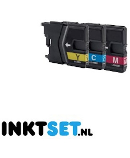 Jamos - Inktcartridges / Alternatief voor de Brother LC-985 Kleuren CMY Set