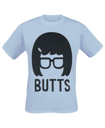 Bob&apos;s Burgers Butts T-shirt lichtblauw