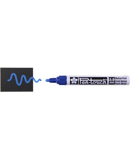 Pen-Touch decomarker decoratiestift blauw met medium punt (2,0 mm)