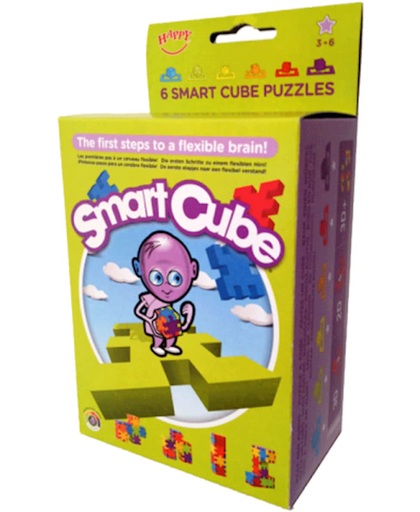 Happy Smart Cube - 6-pack kubus - Puzzels met kaarten