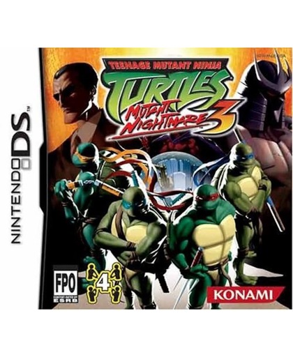Teenage Mutant Ninja Turtles 3 - Mutant Nightmare (DS)