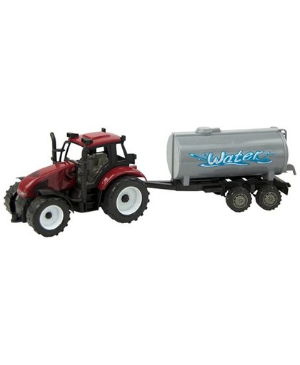 Tractor Frictie Met Watertank 37cm