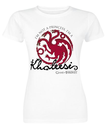 Game of Thrones Khaleesi Girls shirt wit