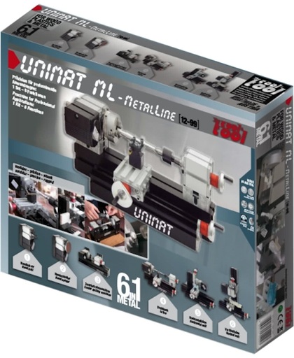 TheCoolTool UNIMAT 1 MetalLine 6in1 Hobby en Modelbouw machine set