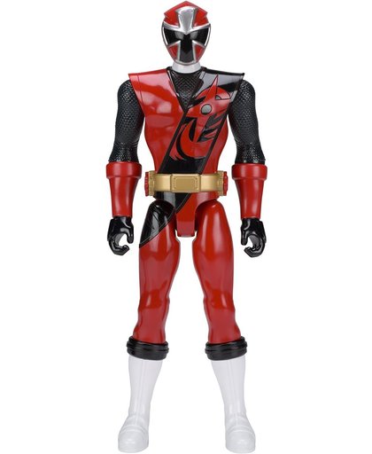 Power Ranger Ninja Steel Actiefiguur 30cm- Rood