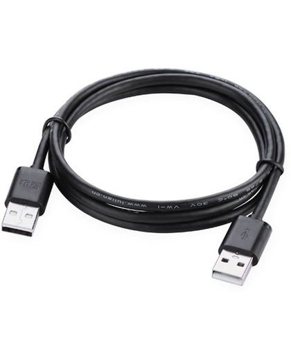 USB 2.0 A Male to A Male Cable 100cm zwart