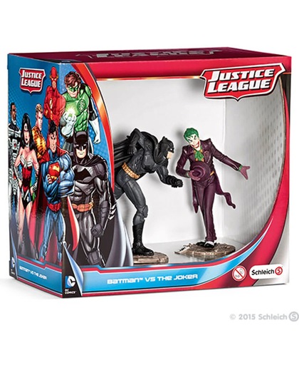 Schleich Batman versus Joker Justice League