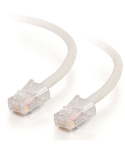C2G Cat5E Assembled UTP Patch Cable White 15m 15m Wit netwerkkabel