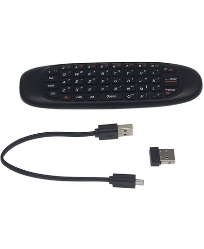 Draadloze Fly Air Mouse 2.4Ghz Afstandsbediening Mini Toetsenbord Mac Android Smart TV PC Laptop