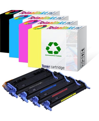 Toner voor HP Color Laserjet CM1017 MFP | Multipack 4x | huismerk