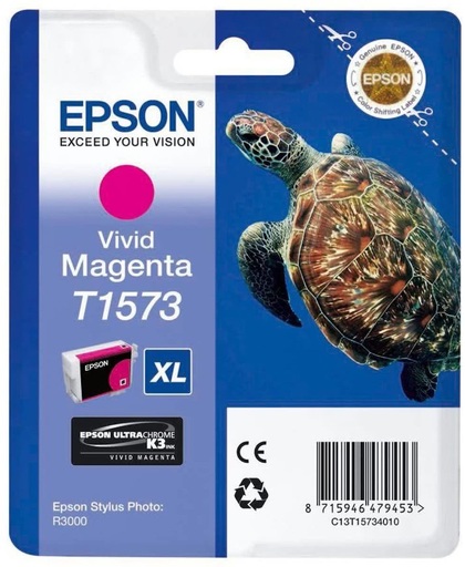 Epson T1573 Vivid Magenta Tintenpatrone