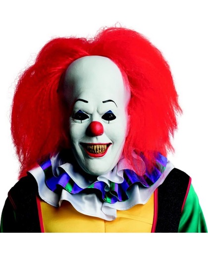 Latex It™ clown masker voor volwassenen - Verkleedmasker - One size