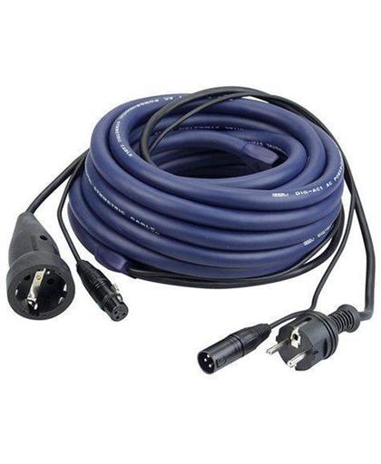DAP Audio DAP Licht Power/Signaal kabel, Schuko male - Schuko female & XLR male - XLR female, 6 meter Home entertainment - Accessoires