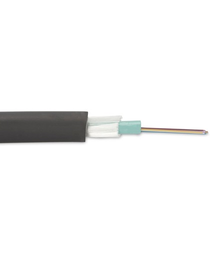 ASSMANN Electronic DK-35122/3-U-500 500m Zwart Glasvezel kabel