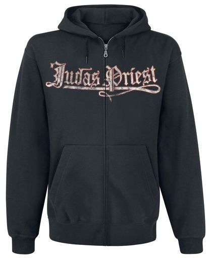 Judas Priest Sad Wings Vest met capuchon zwart