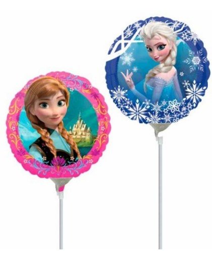 Frozen Folie Ballon op stokje