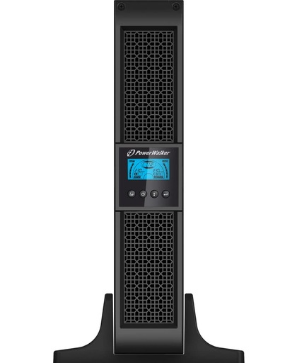 BlueWalker PowerWalker VFI 1000RT LCD Dubbele conversie (online) 1000VA 8AC-uitgang(en) Rackmontage/toren Zwart UPS