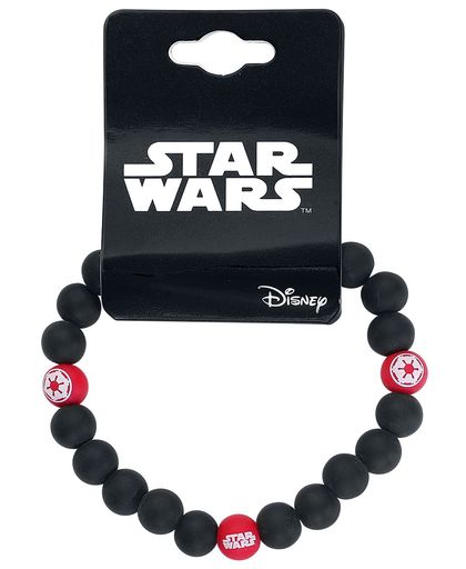 Star Wars Imperial Armband zwart-rood